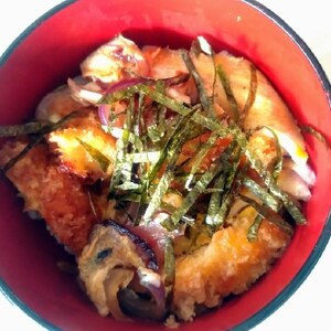 チキンカツリメイクの簡単チキンカツ丼